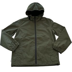 Element Alder Water Resistant Zip Hoodie Army Green NWT Youth Boys Size 12